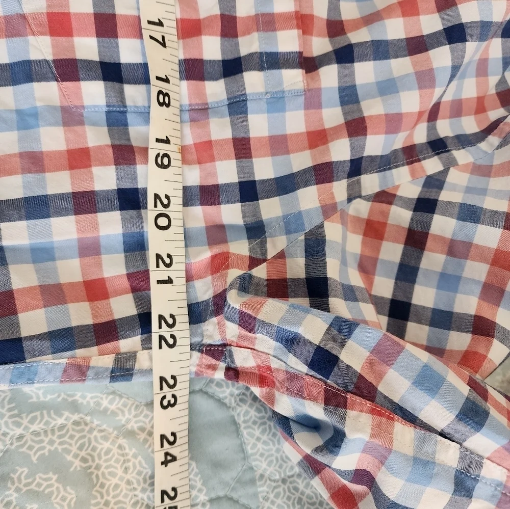 J.CREW Button Down Collar Long Sleeve 100% Cotton Men's Shirt Size L